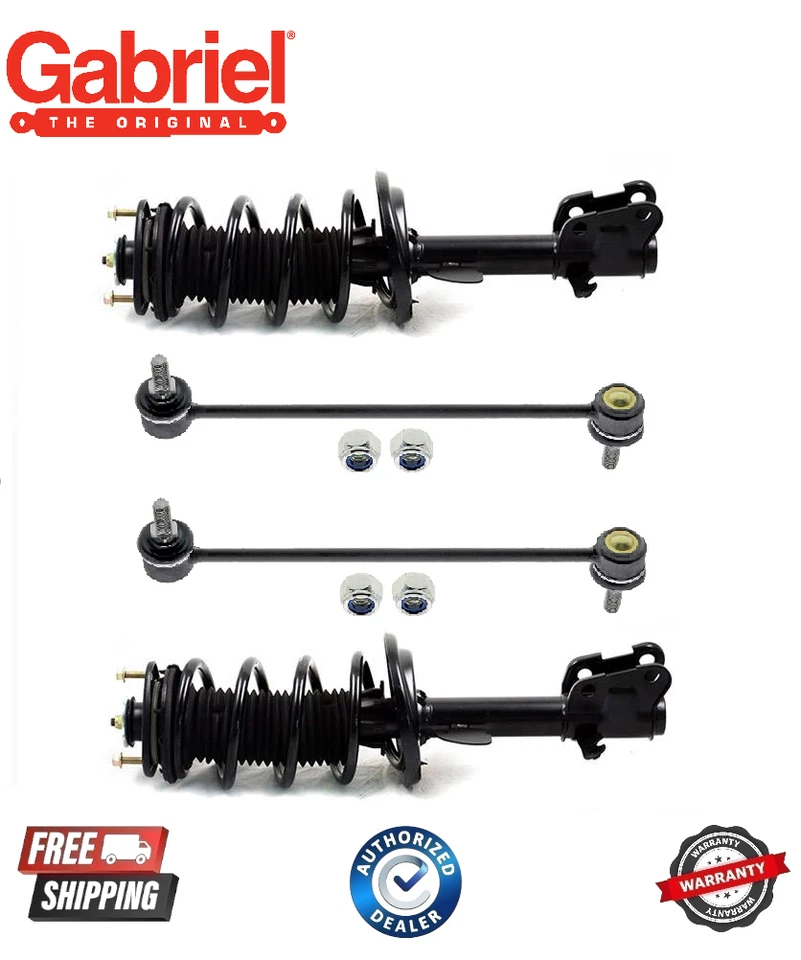 Complete Front Suspension Strut & Sway Bar Fits 07-13 Acura MDX - Image 1 of 1