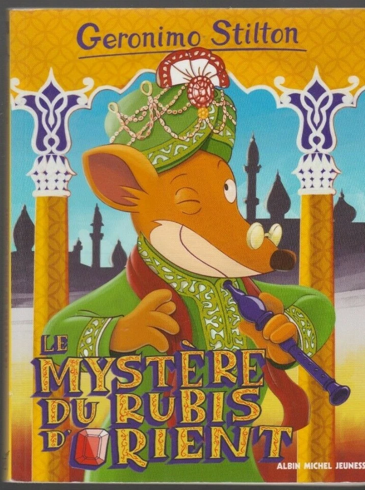 GERONIMO STILTON N°78 Le mystère du rubis d'orient livre jeunesse - Photo 1/1