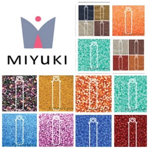 Miyuki Delica #11 Glass Seed Beads 11/0 Lots 7.2Grams shiny Matte Opaque 1200PCS - Picture 1 of 252