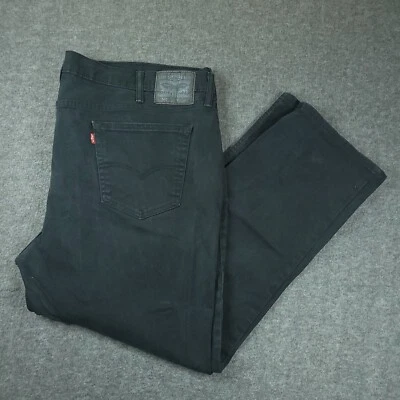 Levi's 541 Men's Sz 48x32 Athletic Taper Blk Big & Tall Jeans Fits 48x29½ STAINS - Image 1 of 4