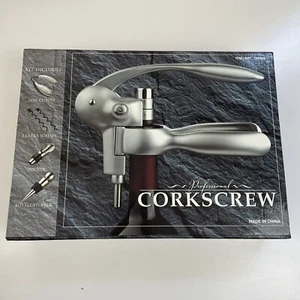 Professional Corkscrew Kit w/ Foil Cutter, Bottle Stopper, Pourer, and Screws - Picture 1 of 6