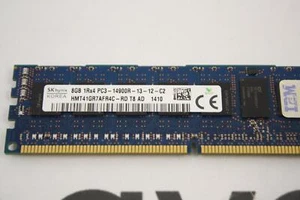 00D5032 00D5034 47J0221 IBM Lenovo 8GB PC3-14900 CL13 ECC DDR3 1866MHz LP RDIMM - Picture 1 of 3