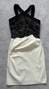 Hybrid women's crossover lace pencil dress size UK 10 - Picture 1 of 7