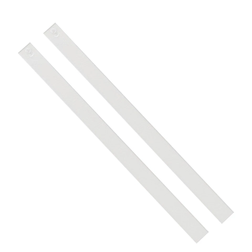 2 x measuring dough strips, rolling pin guides, acrylic cookies, length 40 cm - Image 1 of 1