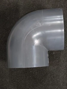 6" PVC SCH 80 90 Grad Ellenbogenkleber Steckschlüsselanschluss Ipex - Bild 1 von 3