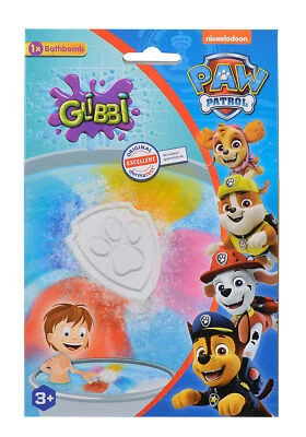 SIMBA DICKIE VERTRIEBS GMBH Glibbi Paw Patrol Badebombe - Badewannenspielzeug - pinker Glitzerschleim