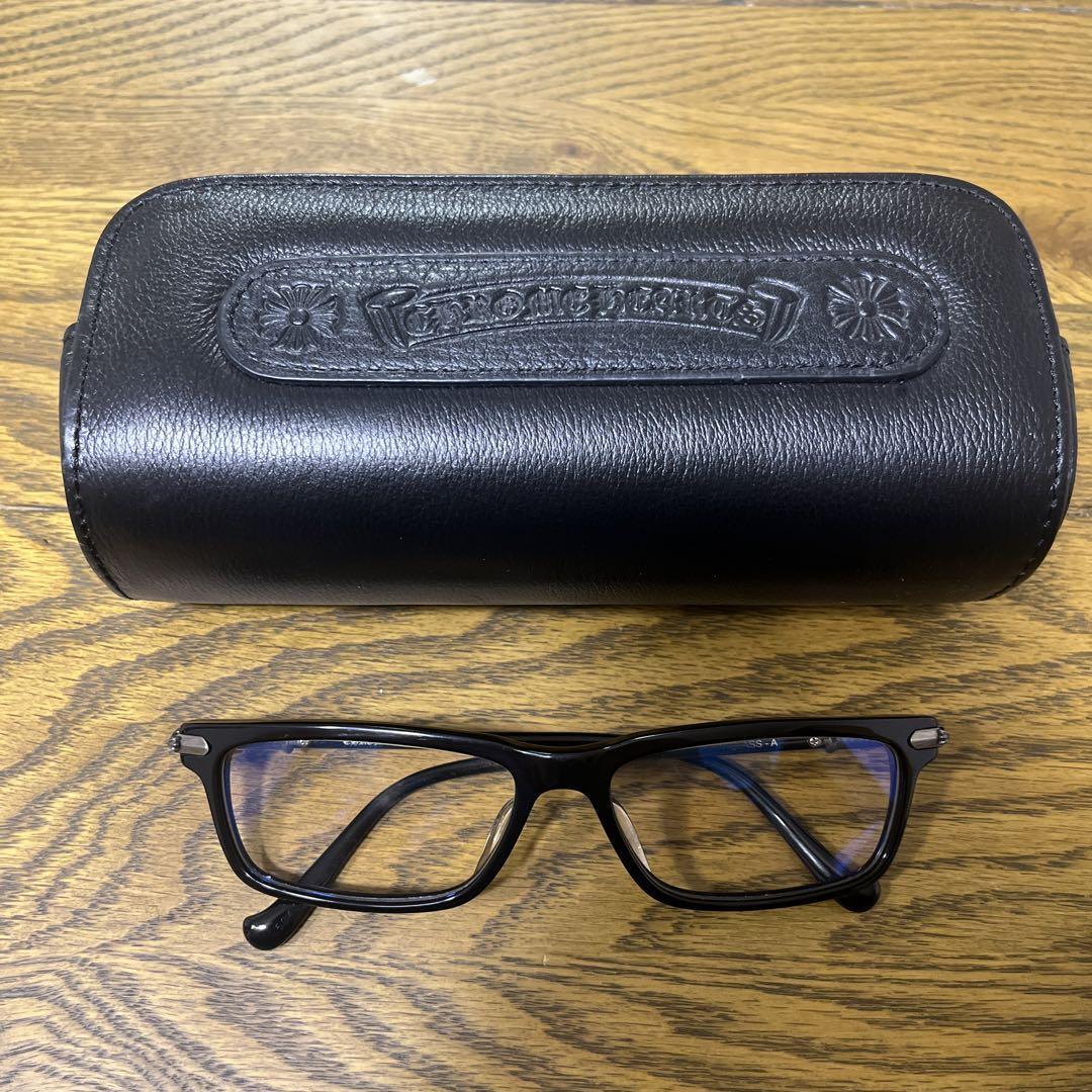 CHROME HEARTS FUN HATCH-A Glasses Eyewear Frame Used with CHROME HEARTS FUN HATCH-A Glasses Eyewear Frame Used with
