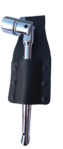 Scaffold Spanner 7/16 (21mm) Lanyard Attachment And Leather Tool Pouch 2in1 - Picture 1 of 8