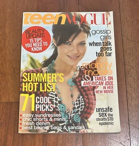 Teen Vogue Magazin Mai 2006 Mandy Moore nimmt American Idol auf ~ Mode - Bild 1 von 4