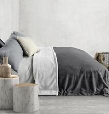 Odyssey Living New York Ribbed Blanket (Charcoal) - 220x210cm
