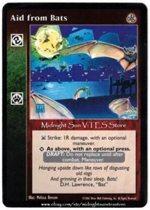 Aid from Bats Third Edition V:TES VTES Vampire CCG - Bild 1 von 1