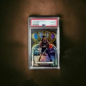 2022 PANINI CROWN ROYALE ASIA GOLD JA MORANT #91 POP3 PSA 10 GRIZZLIES 7/8 - Picture 1 of 2