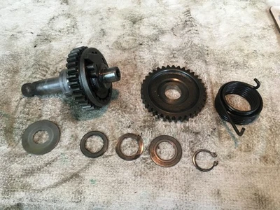 1975? Conjunto de eje de arranque Honda XL350 XL 350 de colección Ahrma MX Calvmx Foto 1 de 4