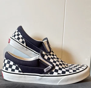 Vans Checkboard Classic Slip-On Shoes Size Uk 5 or US 6 (40 EUR) - Picture 1 of 19