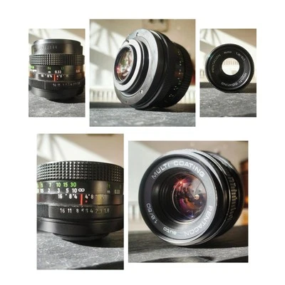 Pentacon auto 50mm f/1.8 M42 Pentax Mount Lens PLU:B25 - Image 1 of 4