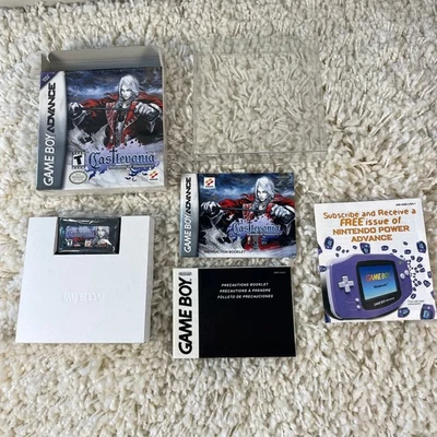 Castlevania: Harmony of Dissonance (Nintendo Game Boy Advance 2002) Complete CIB - Image 1 of 4