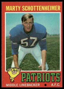 1971 Topps #3 Marty Schottenheimer - Bild 1 von 2