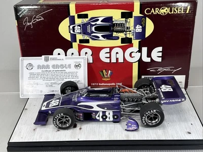 1/18 Carousel 1 1972 Mystery Gurney Eagle Indy 500 Jerr Grant 4704 Rare - Image 1 of 4