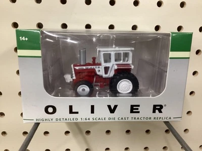 1:64 Oliver 2255 White, 43rd Lafayette FTS 2021 SpecCast, Stock #CUST 1942, Red - Image 1 of 3
