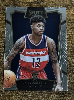 2015-16 Panini Select #69 Kelly Oubre Jr Rookie RC Wizards Free Shipping - Image 1 of 2