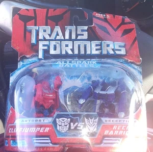 Transformers Allspark Battles Cliffjumper vs Recon Barricade 2007 MOSC New - Picture 1 of 2