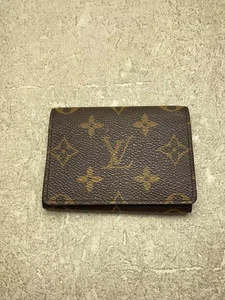 LOUIS VUITTON Envelope Card Holder Monogram Canvas BRW PVC BRW Allover Herren - Bild 1 von 5