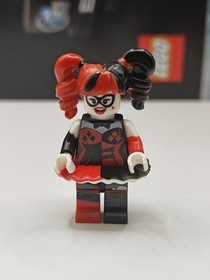 NEW DC Harley Quinn (Black Red Tutu) Custom Lego Minifigure 70916 Batman Movie