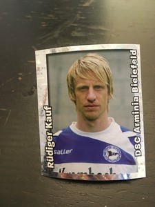 PANINI BUNDESLIGA 2008/2009 FIGURE NR 49 GREAT!!  RUDIGER PURCHASE