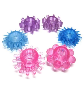 10er Set Cockring Penisring Hodenring Potenz Penis Ring Noppen Rillen Perlen - Bild 1 von 1