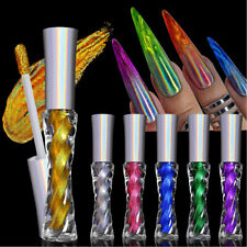 Chrome Pigment Liquid Nail Glitter Manicure Magic Mirror Powder Metal Laser DIY