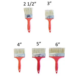 5 pcs PAINT BRUSH SET 2 1/2" 3" 4" 5" + 6" decorating diy painting brushes - Picture 1 of 1