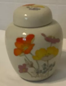 May San Francisco Small Ceramic Vase Jar With Lid - Picture 1 of 5