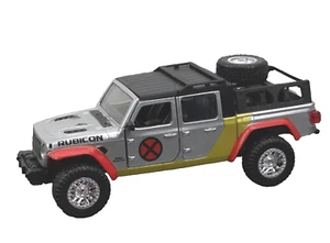 JADA 1:32 MARVEL X-MEN COLOSSUS & 2020 JEEP GLADIATOR DIE-CAST SILVER 33363 - Picture 1 of 6