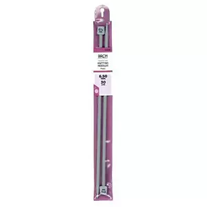 6.5mm (3 gauge) BIRCH Premium Grey Knitting Needles- choose length - Picture 1 of 1