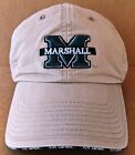 Marshall University Go Herd Tan Baseball Hat Cap Embroidered Logo by Starter WV