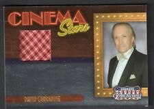 AMERICANA (DONRUSS/2009) CINEMA STARS RELIC CARD #121 DAVID CARRADINE #130/250