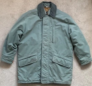 AQUASCUTUM of London Vintage Gore Tex Waterproof Green Herren Mantel Größe M / L - Bild 1 von 15