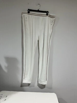 Pantalones deportivos para hombre Sean John blancos XL terciopelo holgados ancho rap Y2K años 90’s Foto 1 de 4