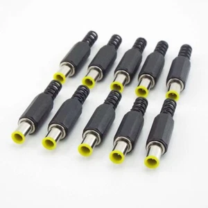 6.5mm x 4.4mm DC Solder Power Adapter Socket Barrel Jack Male Welding Plug DIY - Zdjęcie 1 z 8