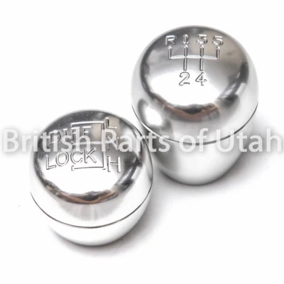 Land Rover Defender Gear Shift Knob Lever Main Transfer Diff Lock ALUMINUM LT77 - Image 1 of 4