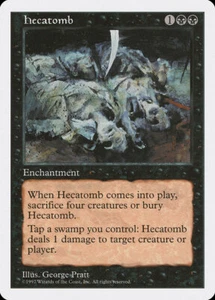 1x Hecatomb - LP - 5th Edition - SPARROW MAGIC mtg - Picture 1 of 1