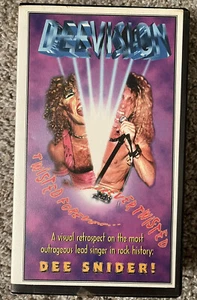 Dee Snider Deevision VHS SPECIAL EDITION TWISTED FOREVER, FOREVER TWISTED - Picture 1 of 7
