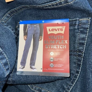 Levi’s Slim Flex Stretch 511 Blue Jean, Size Youth Boy's 12R-W26L27 /New Tags - Picture 1 of 6
