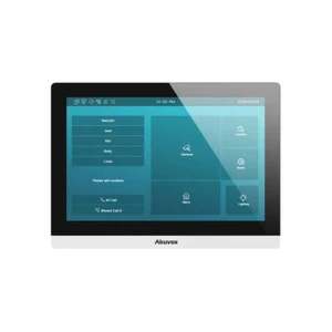 Akuvox C317A 10 Zoll Touch Monitor weiß PoE WiFi Kamera Audio Video * B-Ware - Afbeelding 1 van 3