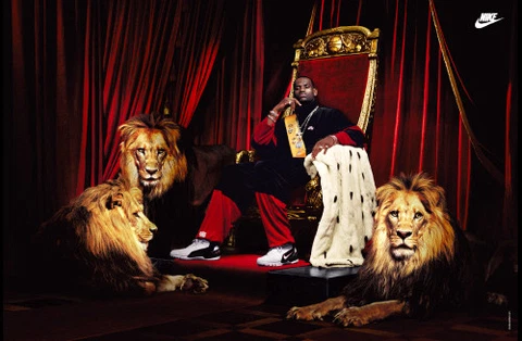 LeBron James KING JAMES Vintage Original NBA Basketball 24x36 NIKE POSTER Cover