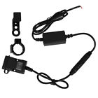  Dual Port Motorbike Charger Motorcycle Usb Phone Charger Handlebar Mount