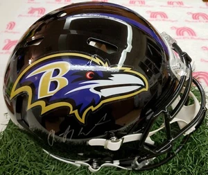 Rashad Bateman Signed Full Size Authentic Helmet Fanatics Certified Autograph - Picture 1 of 5