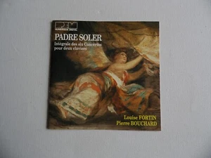 Padre Soler - Integrale des six Concertos pour deux claviers - CD (2). - Bild 1 von 2