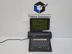 VTG 1990 The Electrodex Plus by Rolodex 64k Files Electronic Card File TESTED - Picture 1 of 10