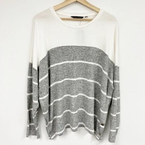 Dorothy Perkins striped soft cozy Sweater Sz 16 NWT - Picture 1 of 9